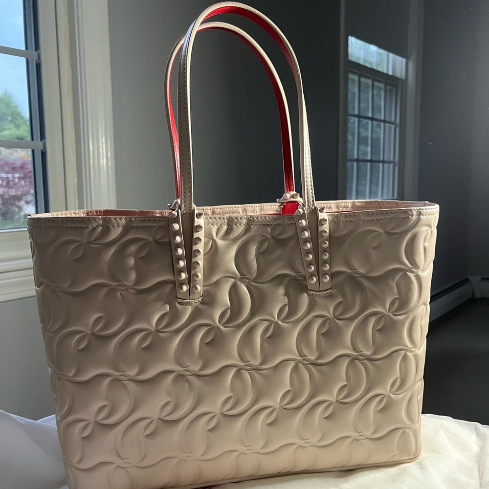 Christian Louboutin Napa Embossed Tote